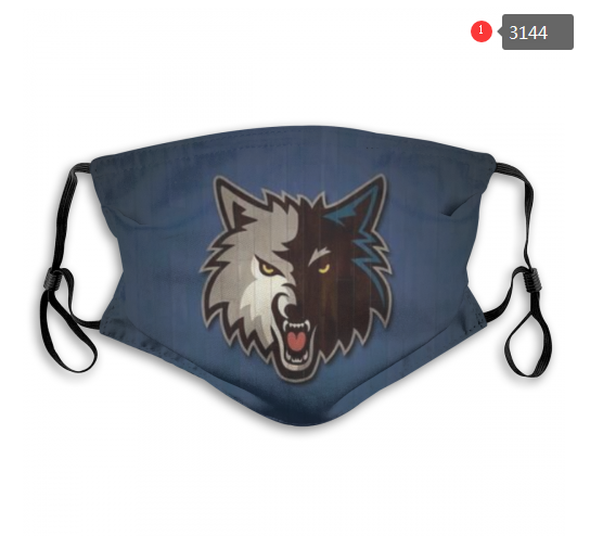 NBA Minnesota Timberwolves #4 Dust mask with filter